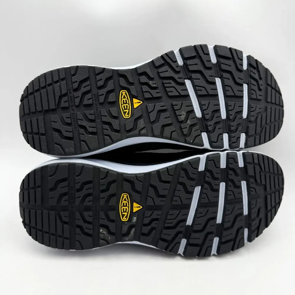 KEEN Utility Womens Vista Energy Composite Toe Work Shoe US 9 Black Blue EUC